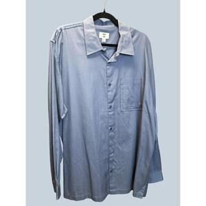 Mode of One Seasonal WVNS 2 Blue Asphalt Men's Button-Up Shirt XL